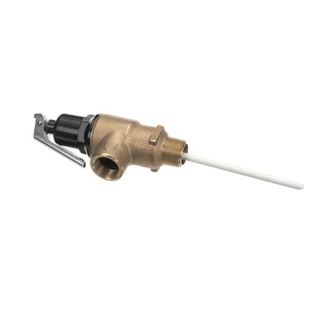 Hubbell Heaters Relief Valve, T&P, 3/4, 150#,  VRTPBNZ-075-NMF-5-150